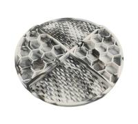 Zymoplas Feeding Mat Licky Pad Slowing Eating Puppy Feeder Washable Strong Suction Stable Pet Supplies Practical Food Cat, Gray