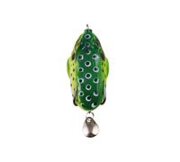 Zymoplas Fish Lure Artificial Bait 8cm Workmanship Compact Size No Burrs Exquisite Rotating for Wobbler Lures Fishing Tackle, Dark Green