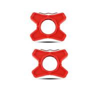Zymoplas Flat Pedal Road Bike Bicycles Replacement for Speedplay Pedals Adapters Cycling Parts Portable Upgrade Supplies, Red