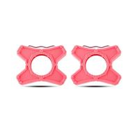 Zymoplas Flat Pedal Road Bike Bicycles Replacement for Speedplay Pedals Adapters Cycling Parts Portable Upgrade Supplies, Pink