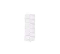 Zymoplas Foldable Shoe Rack Cabinet Storage Organizer Box With Transparent Window Multi-layer Selection PP And New Has Good Toys, transparent, 6 layers