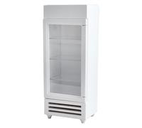 Zymoplas for Dollhouse Fridge Model Exquisite 112 Scale Wooden Refrigerator, White