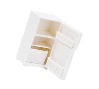 Zymoplas for Dollhouse Miniature 1 12 Furniture Refrigerator Fridge Freezer Cabinet Toys Compact and Versatile, White, Type 5