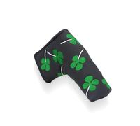 Zymoplas Golf Club Head Cover Soft Lined Shaft Moisture-Resistant Headcover Reusable Putter Protector Outdoor Sports Presents, Black