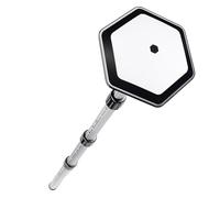 Zymoplas Golf Travel Bag Support Rod Club with Shield Pole Adjustable Height Foldable Retractable Heavy Duty Stick, White