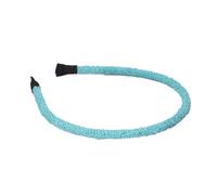 Zymoplas Hair Accessories Multi-color Style Simple Headband Fashion Styling Clothes Matching Accessory Fashion Hairband, Sky-blue