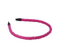 Zymoplas Hair Accessories Multi-color Style Simple Headband Fashion Styling Clothes Matching Accessory Fashion Hairband, Rose Red