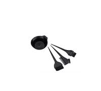 Zymoplas Hair Dye Brush Bowl Professional Hairstyling Tools Plastic Ear Cover Hairdress Accessories Mixing Bowls Coloring Tool for Home, Type 8