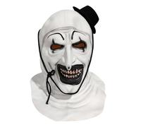 Zymoplas Halloween Scary Clown Mask Wide Application Latex Materials Cosplay Clown Mask Bloody Horror Joker Latex, Type 3