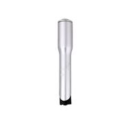Zymoplas Handlebar Riser Adapter Replacement Bike Part Cycling Accessory Bicycle Frame Parts Extender Risers Modification, Silver/25.4mm