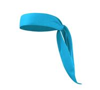 Zymoplas Headband Solid Non-Slip Breathable Good Elasticity Good Fixation Sport Scarf Headcloth Fine Edging Hair Accessories, Blue