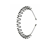 Zymoplas Headbands for Men Wavy Hairband Spring Unisex Hair Hoop Elastic Reliable Slicked Modeling Outdoor Sports Bathing, Type 6