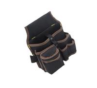 Zymoplas Heavy-Duty Electrician Tools Belt Storage Bag Waterproof Screwdriver Holder for Gardening, Coffee