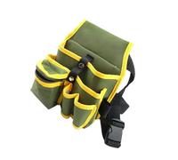 Zymoplas Heavy-Duty Electrician Tools Belt Storage Bag Waterproof Screwdriver Holder for Gardening, Green