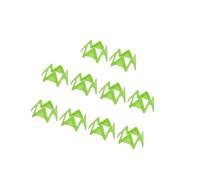 Zymoplas High-Performance Golf Tee Set for Indoor Backyard Practice Durable and Wear-Resistant, Small Green