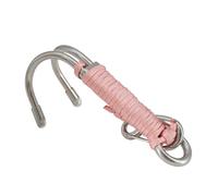 Zymoplas Hook with Retractable Spring Line Anti-rust Scuba Divers Supplies Stable Corrosion Resistant Sporting Goods Water Sports, Sky blue