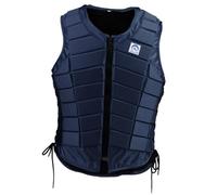 Zymoplas Horse Riding Safety Vest Premium Equestrian Protective Gear for Added Safety, Dark Blue, Men XXL
