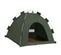 Zymoplas Indoor Kids Tipi Tent For Playtime Safety And Durability Tippi Kinderzelt Indoor Katzenkorb Zum Schlafen Hundestrandkorb, greener, L 48 * 48 * 42cm
