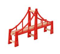Zymoplas Interactive Train Track Set Accessories Bridge Train Expansion Set for 3 Year Old Boys Engaging Play Experience