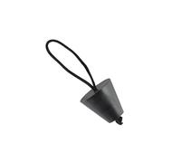 Zymoplas Kayak Strainer Scupper Plug Bung Kit Multicolored Fine Workmanship Compact Size Convenience Boat Upgraded Fittings, Black
