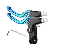 Zymoplas Kids Bicycle Brake Lever Handlebar Aluminum Alloy Caliper Brakes Universal Replacement Components Cycling Equipment, Blue