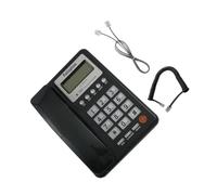 Zymoplas Landline Phone Corded Telephone LCD Screen Bedroom Living Room Household Accessories Convenience Vintage Professional