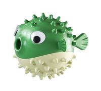 Zymoplas Large Rubber Pet Chew Ball Safe Play For Furry Friend Durable Large Rubber Ball Pet Chew Dog Interactive Toy, green