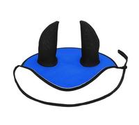 Zymoplas Lightweight And Durable Harness Supplies Breathable Mesh Horse Ear Muffs For Unobstructed Movement Equestrian Supplies, dark blue