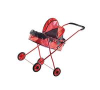 Zymoplas Lightweight Doll Stroller Doll Carrier Kids Play Push Cart Toy Fun and Easy to Maneuver