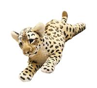 Zymoplas Lion Tiger Plush Toys Cartoon Stuffed Doll Cute Bed Sofa Pillow Wild Animal Home Decoration Gifts Adults Boys Girls, Leopard