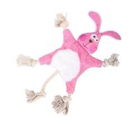 Zymoplas Long-lasting Pet Toy For Prolonged Play And Enjoyment Polyester Squeaky Dog Soft Toy Plush Dog Pet Toys, rabbit
