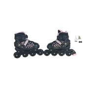 Zymoplas Men Women Inline Skates Adult Breathable Fitness Skate Roller Skates Flash Shockproof Skating Shoes Girls Beginners, Pink/M