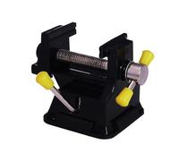 Zymoplas Mini Adjustable Bench Vise with Suction Cup Aluminum Alloy Table Clamp Modeling Tool DIY Crafting Handicraft Accessory