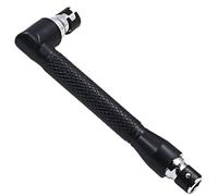 Zymoplas Mini Socket Wrench L-Shaped Non-Slip Spanner Double Head Portable Pocket Repairing Maintenance Household Manual Tool