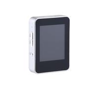 Zymoplas MP3 Digital 1.8inch Screen Rechargeable Video Music Player Sports Radio Voice Recording Image Browsing Timing Recorder, Silver, 16G