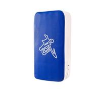 Zymoplas Muay Thai Leg Target Protector Target With Adjustable Armband For Comfort PU Sanda Foot ForBoxer, Blue face