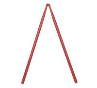 Zymoplas Nylon Drumsticks Drum Stick with Strong Elasticity High Toughness Unbreakable Multicolor Anti-slip for Kids Adults, Red