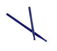 Zymoplas Nylon Drumsticks Drum Stick with Strong Elasticity High Toughness Unbreakable Multicolor Anti-slip for Kids Adults, Dark Blue