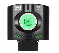 Zymoplas Office Electric Automatic Aquarium Fish Feeder Timer Wall Mounted Manual Setup Feeding Tool Aquatic Pet Supplies