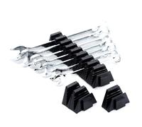 Zymoplas Organize Wrenches Like Pro Magnetic Wrench Holders for Tool Drawers ABS Wrench Organizer for Tool Box Drawer, Black, 54cm