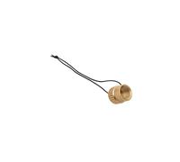 Zymoplas Outdoor Tank Valve Cover Threaded Dustproof Plug Cap Reliable, Gold, Internal Thread Diameter 5/8