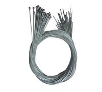 Zymoplas Pack of 10 Cycling Road Bike Shift Stainless Steel Brake Inner Wire Core Mountain Cable Bicycle Galvanization Folding, Type 4