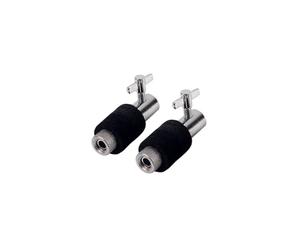 Zymoplas Pack of 2 Hi Hat Clutches Aluminum Alloy Portable Professional Percussion Assembly Repairing Maintenance Hardware