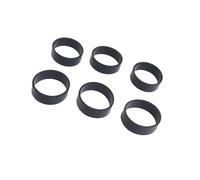 Zymoplas Pack of 6 Flexible Rubber Straps for Backplate Strap Dive Weight Belt Reliable and Long-lasting