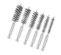 Zymoplas Pack of 6 Reliable NylonStainlessCopper Brush Cleaner Tube Cleaning , Stainless steel