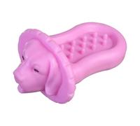 Zymoplas Pet Chew Toy Silicone Biting Indoor Outdoor Small Animal Entertainment Teeth Stick Pets Gum Cleaning Plaything Gift, Pink
