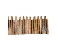 Zymoplas Pet Toys Environment-Friendly And Chewable Hamster Wooden Fence For Easy Care Hamster Wooden Fences Toy, Fence type, 50cm
