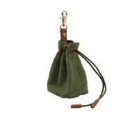Zymoplas Pet Training Bag Designed With Durable For Easy Treat Access Cloth Dog Treat Pouch Training Lightweight For Pet, Olive, 1