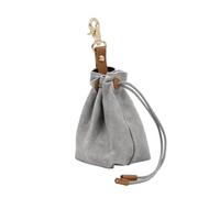 Zymoplas Pet Training Bag Designed With Durable For Easy Treat Access Cloth Dog Treat Pouch Training Lightweight For Pet, grey, 1