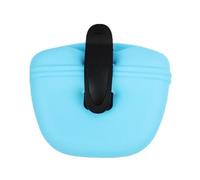 Zymoplas Pet Training Elastic Waist Bag Large Capacity Feeding Storage Pouch Practicing Food Bags Accessories Walking Travelling, Blue